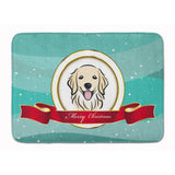 Caroline'S Treasures Golden Retriever Merry Christmas Floor Mat, 19 X 27, Multicolor