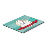 Caroline'S Treasures Maltese Merry Christmas Mouse Pad, Hot Pad Or Trivet, Multicolor (Bb1518Mp)