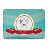 Caroline'S Treasures Dalmatian Merry Christmas Floor Mat, 19 X 27, Multicolor