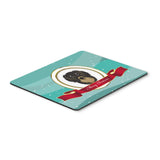 Caroline'S Treasures Longhair Black & Tan Dachshund Merry Christmas Mouse/Hot Pad Or Trivet (Bb1523Mp)
