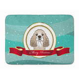 Caroline'S Treasures Cocker Spaniel Merry Christmas Floor Mat, 19 X 27, Multicolor