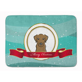 Caroline'S Treasures Chocolate Labrador Merry Christmas Floor Mat, 19 X 27, Multicolor