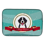 Caroline'S Treasures Bernese Mountain Dog Merry Christmas Dish Drying Mat, 14 X 21