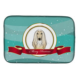 Caroline'S Treasures Bb1554Ddm Dish Drying Mat, 14 X 21, Merry Christmas