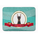 Caroline'S Treasures Doberman Merry Christmas Floor Mat, 19 X 27, Multicolor