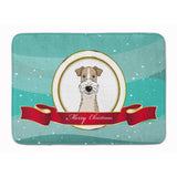 Caroline'S Treasures Wire Haired Fox Terrier Merry Christmas, 19 X 27, Multicolor