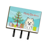 Caroline'S Treasures Bb1579Th68 Christmas Tree And Pomeranian Leash Or Key Holder, Large, Multicolor