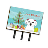 Caroline'S Treasures Bb1580Th68 Christmas Tree And Maltese Leash Or Key Holder, Large, Multicolor