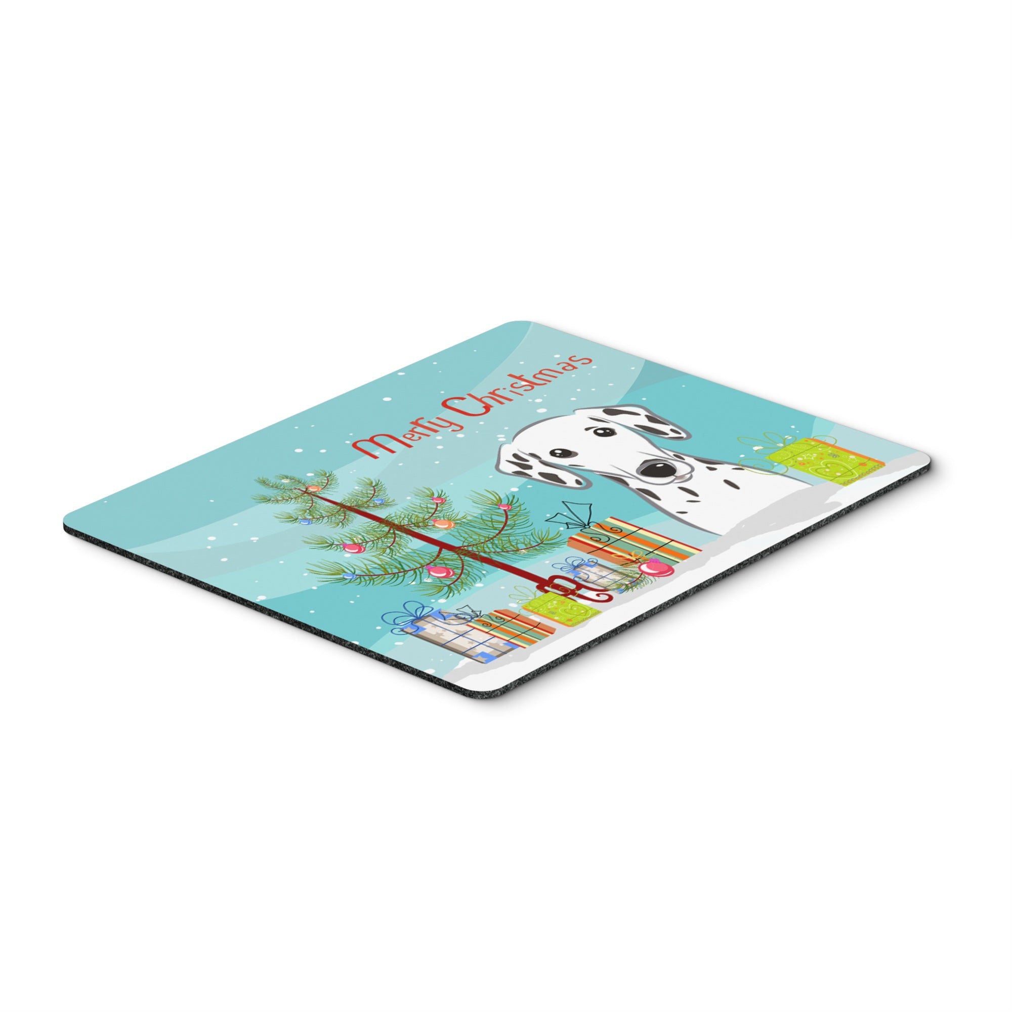 Caroline'S Treasures Christmas Tree & Dalmatian Mouse Pad, Hot Pad Or Trivet, Multicolor (Bb1582Mp)