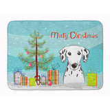 Caroline'S Treasures Christmas Tree And Dalmatian Floor Mat, 19 X 27, Multicolor