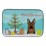 Caroline'S Treasures Bb1583Ddm Dish Drying Mat, 14 X 21, Christmas Tree