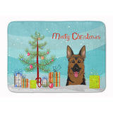 Caroline'S Treasures Christmas Tree And German Shepherd Floor Mat, 19 X 27, Multicolor