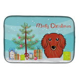 Caroline'S Treasures Bb1586Ddm Dish Drying Mat, 14 X 21, Christmas Tree