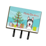 Caroline'S Treasures Bb1590Th68 Christmas Tree And Alaskan Malamute Leash Or Key Holder, Large, Multicolor