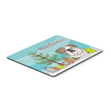 Caroline'S Treasures Christmas Tree & English Bulldog Mouse Pad, Hot Pad Or Trivet, Multicolor (Bb1591Mp)