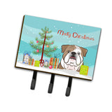 Caroline'S Treasures Bb1591Th68 Christmas Tree And English Bulldog Leash Or Key Holder, Large, Multicolor