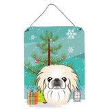 Caroline'S Treasures Christmas Tree And Pekingese Wall Or Door Hanging Prints Bb1593Ds1216, 16Hx12W, Multicolor