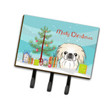 Caroline'S Treasures Bb1593Th68 Christmas Tree And Pekingese Leash Or Key Holder, Large, Multicolor