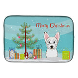 Caroline'S Treasures Bb1598Ddm Dish Drying Mat, 14 X 21, Christmas Tree