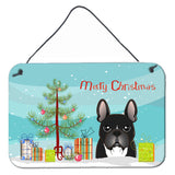 Caroline'S Treasures Christmas Tree And French Bulldog Wall Or Door Hanging Prints Bb1599Ds812, 8Hx12W, Multicolor