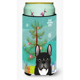 Caroline'S Treasures Bb1599Tbc Christmas Tree And French Bulldog Tall Boy Koozie Hugger, Multicolor