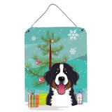Caroline'S Treasures Christmas Tree And Bernese Mountain Dog Wall Or Door Hanging Prints Bb1609Ds1216, 16Hx12W, Multicolor