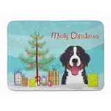 Caroline'S Treasures Christmas Tree And Bernese Mountain Dog Floor Mat, 19 X 27, Multicolor