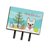 Caroline'S Treasures Bb1610Th68 Christmas Tree And French Bulldog Leash Or Key Holder, Large, Multicolor