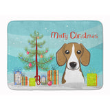 Caroline'S Treasures Christmas Tree And Beagle Floor Mat, 19 X 27, Multicolor
