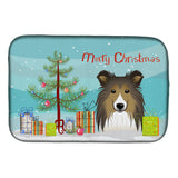 Caroline'S Treasures Bb1614Ddm Dish Drying Mat, 14 X 21, Christmas Tree