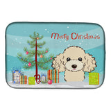 Caroline'S Treasures Bb1630Ddm Dish Drying Mat, 14 X 21, Christmas Tree