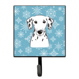 Caroline'S Treasures Bb1644Sh4 Snowflake Dalmatian Leash Or Key Holder, Small, Multicolor