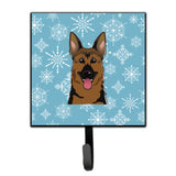 Caroline'S Treasures Bb1645Sh4 Snowflake German Shepherd Leash Or Key Holder, Small, Multicolor