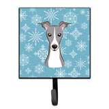 Caroline'S Treasures Bb1670Sh4 Snowflake Italian Greyhound Leash Or Key Holder, Small, Multicolor