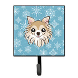 Caroline'S Treasures Bb1685Sh4 Snowflake Chihuahua Leash Or Key Holder, Small, Multicolor