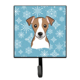 Caroline'S Treasures Bb1694Sh4 Snowflake Jack Russell Terrier Leash Or Key Holder, Small, Multicolor