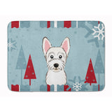 Caroline'S Treasures Winter Holiday Westie Floor Mat, 19 X 27, Multicolor