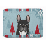 Caroline'S Treasures Winter Holiday French Bulldog Floor Mat, 19 X 27, Multicolor