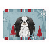 Caroline'S Treasures Winter Holiday Japanese Chin Floor Mat, 19 X 27, Multicolor