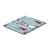 Caroline'S Treasures Winter Holiday Italian Greyhound Mouse Pad, Hot Pad Or Trivet, Multicolor (Bb1732Mp)