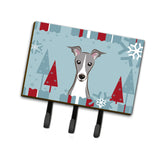 Caroline'S Treasures Bb1732Th68 Winter Holiday Italian Greyhound Leash Or Key Holder, Large, Multicolor