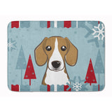 Caroline'S Treasures Winter Holiday Beagle Floor Mat, 19 X 27, Multicolor