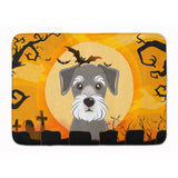 Caroline'S Treasures Halloween Schnauzer Floor Mat, 19 X 27, Multicolor