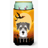 Caroline'S Treasures Halloween Schnauzer Tall Boy Koozie Hugger, Multicolor