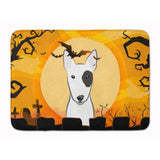 Caroline'S Treasures Halloween Bull Terrier Floor Mat, 19 X 27, Multicolor