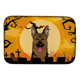 Caroline'S Treasures Bb1769Ddm Dish Drying Mat, 14 X 21, Halloween