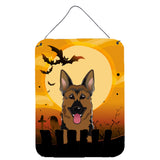 Caroline'S Treasures Halloween German Shepherd Wall Or Door Hanging Prints Bb1769Ds1216, 16Hx12W, Multicolor