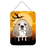 Caroline'S Treasures Halloween Cocker Spaniel Wall Or Door Hanging Prints Bb1774Ds1216, 16Hx12W, Multicolor