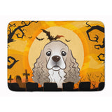 Caroline'S Treasures Halloween Cocker Spaniel Floor Mat, 19 X 27, Multicolor