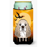 Caroline'S Treasures Halloween Cocker Spaniel Tall Boy Koozie Hugger, Multicolor